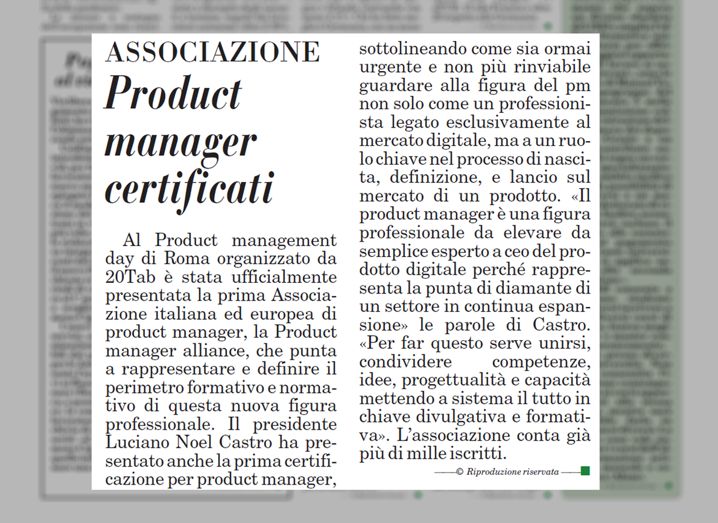 associazione product manager