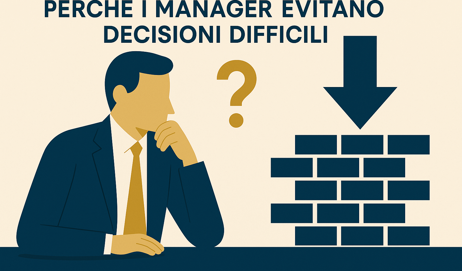 Perché i manager evitano decisioni difficili
