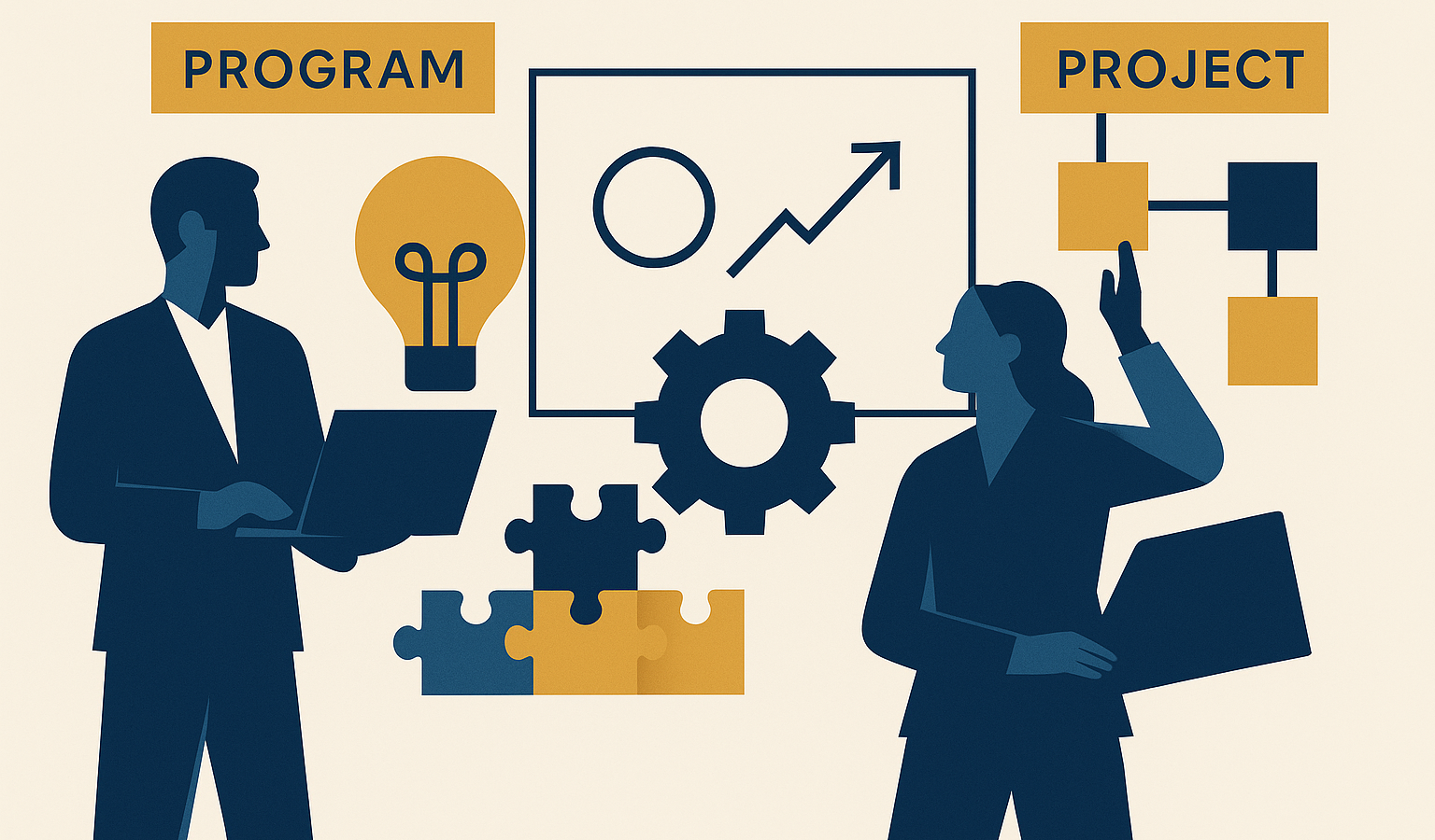 Program Manager e Project Manager: differenze tra i ruol